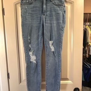 Judy Blue Ripped Jeans Size 13